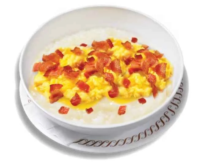 BACON EGG & CHEESE GRITS BOWL