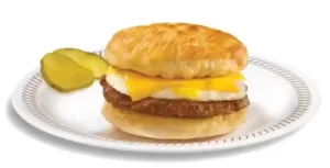 SAUSAGE, EGG & CHEESE BISCUIT